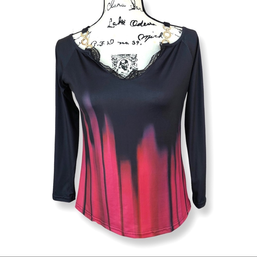 Cute Cold Shoulder Top